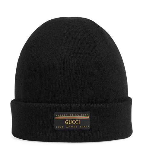 gucci heart dagger beanie|gucci hats and gloves.